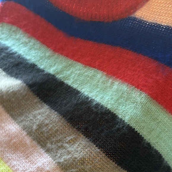 Large Arabella Striped Sweater Dress - Picture 3 of 3